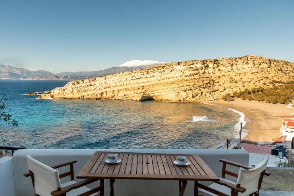 Nostos Cave Seaview Apartment Matala Exterior foto